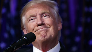 I&scaron;rinktasis JAV prezidentas Donaldas Trumpas
