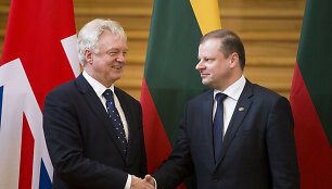 Davidas Davisas ir Saulius Skvernelis