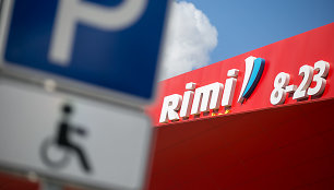 Uždaryta „Rimi“ parduotuvė Linkmenų gatvėje