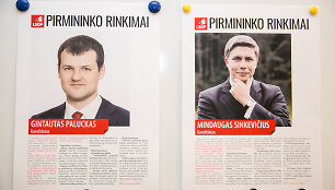 Gintautas Paluckas ir Mindaugas Sinkevičius