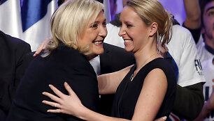 Marine Le Pen ir Marion Marechal Le Pen
