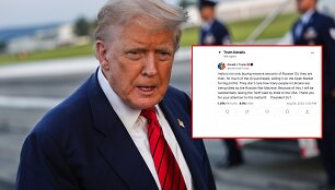 Donaldas Trumpas ir jo žinutė