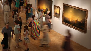 Ivano Aivazovskio darbų parodoje