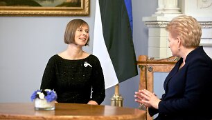 Kersti Kaljulaid ir Dalia Grybauskaitė