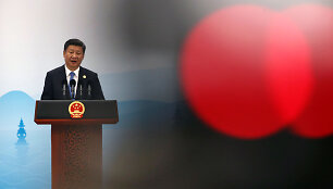 Kinijos prezidentas Xi Jinpingas G20 vir&scaron;ūnių susitikime 