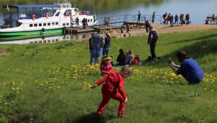 Į Zapyškį, kuriame šeštadienį bus paskelbtas Kauno rajono turizmo sezono startas, iš Kauno galima atplaukti laivu