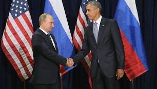 Vladimiro Putino ir Baracko Obamos susitikimas