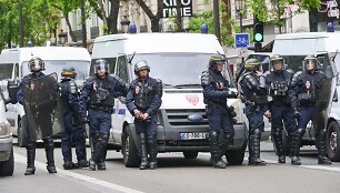 Prancūzijos policininkai
