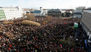 Protestas Islandijoje