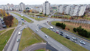 Baltų prospekto ir J.Grušo sankryža