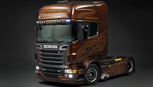 „Scania Amber Black“