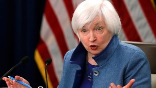 6. Janet Yellen – JAV centrinio banko vadovė