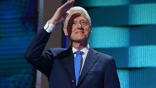 Billas Clintonas demokratų partijos suvažiavime Filadelfijoje