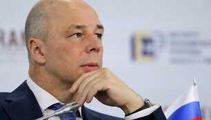 Rusijos finansų ministras Antonas Siluanovas