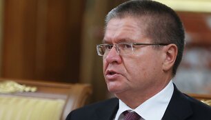Rusijos ekonomikos plėtros ministras Aleksejus Uliukajevas