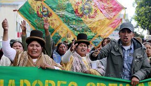 Protestas Bolivijoje