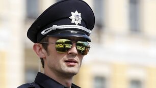 Kijeve prisiekė naujieji policijos patruliai