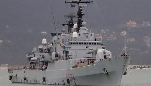 NATO karinis jūrų laivas Bulgarijoje.