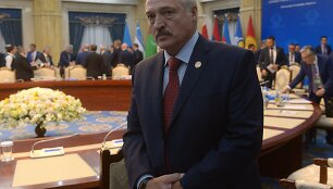 Baltarusijos prezidentas Aliaksandras Luka&scaron;enka 