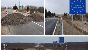 Užbarikaduoti keliai i&scaron; Lietuvos