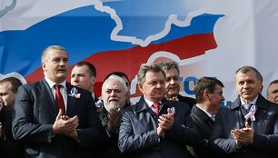 Krymo aneksijos metinių minėjimas 