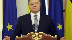 Ukrainos prezidentas Petro Poro&scaron;enka