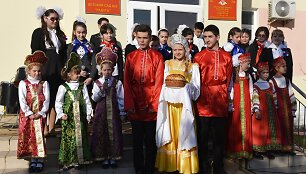 Vaikų darželio atidarymas Tadžikistane
