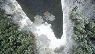 Sniegas užklojo Vilnių balta antklode