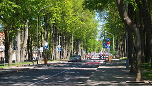 Rekonstruota Palangos Vytauto gatvė