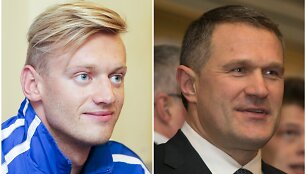 Giedrius Titenis ir Virgilijus Alekna