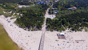 Palangoje ramu &ndash; vieni gaudo grundalus, kiti pirmą kartą lenda į geliančią Baltiją