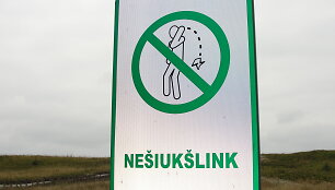 Ženklas "ne&scaron;iuk&scaron;link"