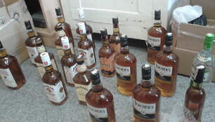 I&scaron; klaipėdiečio konfiskuotas nelegaliai pardavinėtas alkoholis