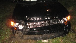 &bdquo;Range Rover&ldquo; po avarijos