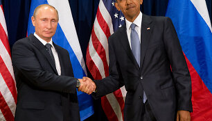 Vladimiro Putino ir Baracko Obamos susitikimas