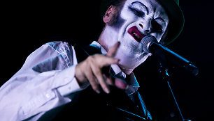 „The Tiger Lillies“ koncerto Vilniuje akimirka