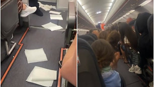 Begėdis keleivis išsituštino ant lėktuvo grindų: skrydį iš Tenerifės teko atšaukti
