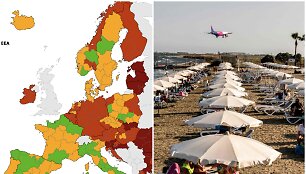 Sergamumas COVID-19 Europos &scaron;alyse. Spalio 21 d.