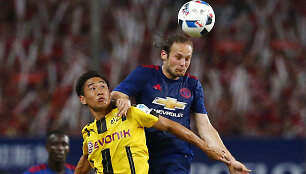 Shinji Kagawa ir Daley Blindas