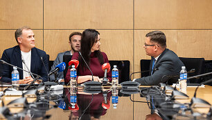 Mindaugas Lingė, Inga Ruginienė, Laurynas Kasčiūnas