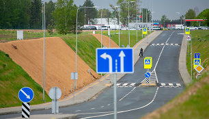 Ukmergės plente prie Vilniaus vietoj posūkio į Tarandę planuoja tunelį