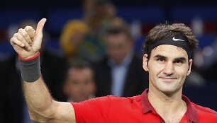 Rogeris Federeris prisijungė prie &Scaron;veicarijos teniso rinktinės  