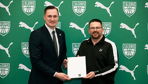 „Žalgiris“ bendradarbiaus su „Puma“