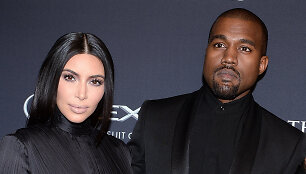 Kim Kardashian ir Kanye Westas