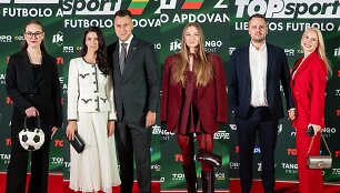 Lietuvos futbolo apdovanojimų svečiai