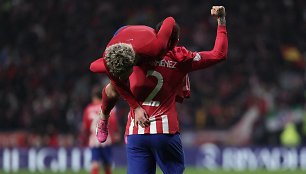 Jose Gimenezo ir Antoine'o Griezmanno triumfas