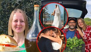 Brigitos Skopaitės ir Antonino Novenos vestuvės bei gyvenimas Sicilijoje