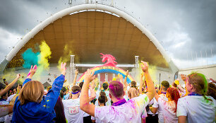  &bdquo;The Color Run&ldquo; bėgimas