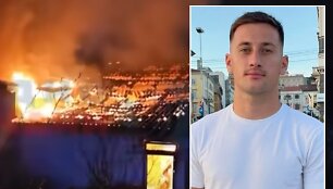 Per gaisrą žuvęs futbolo žaidėjas