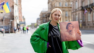 Monika Linkytė išvyksta į antrojo “Eurovizijos” pusfinalio generalinę repeticiją